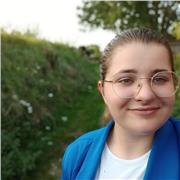 Professeur de français en tant qu'étudiante en BTS.